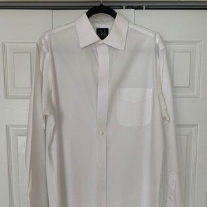 Jos A Bank Men's Traveler Tailored Fit Dress Shirt
